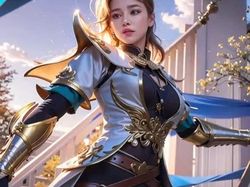 Karakter Mobile Legends Versi AI, Odette dan Rafaela Jadi Cantik Banget