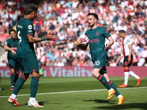 Ketat! Southampton Vs Liverpool 2-2 di Babak Pertama