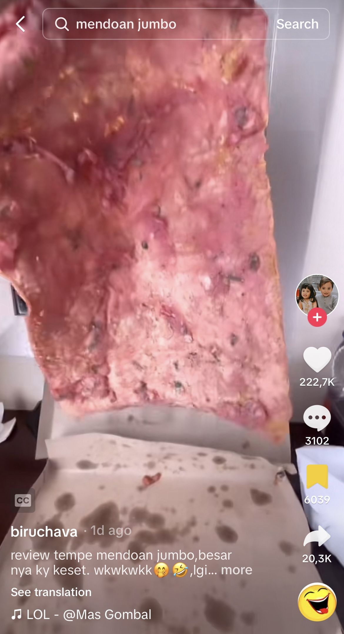 Okin Ex Suami Rachel Vennya Cicip Tempe Mendoan Segede Karpet, Ini Reaksinya