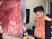 5 Makanan Jumbo yang Pernah Viral Pada Masanya, Pernah Cicip?