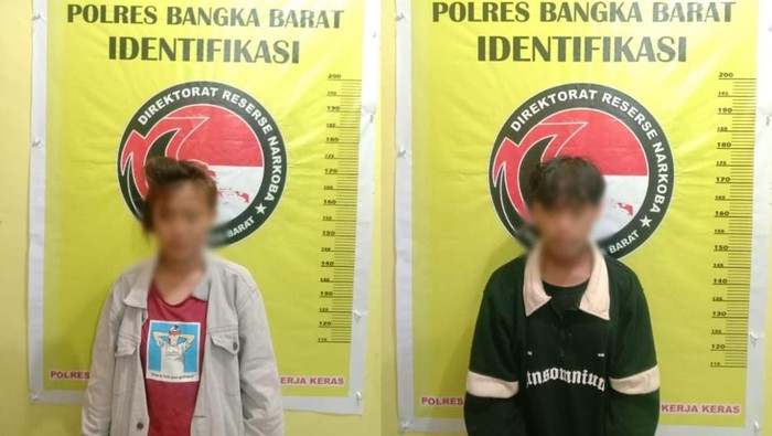 Pasutri pengedar sabu diamankan polisi di Bangka Barat saat mau transaksi