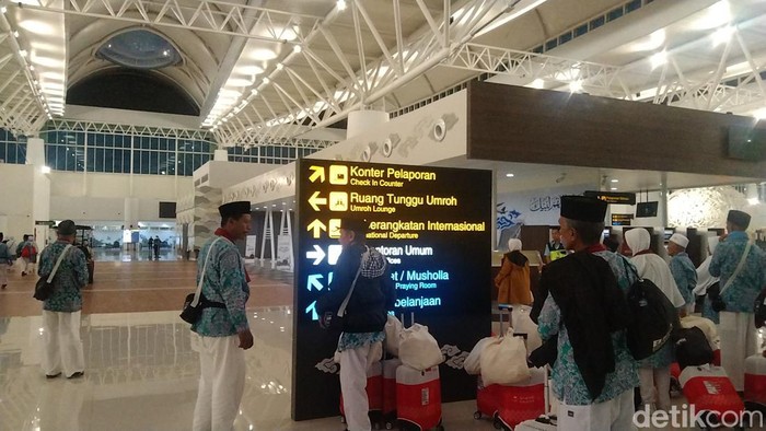 Penerbangan calon haji dari Bandara Kertajati, Majalengka