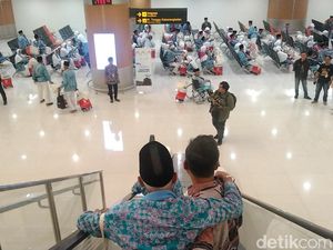 Kronologi 3 Kloter Penerbangan Haji Garuda Delay di Bandara Solo