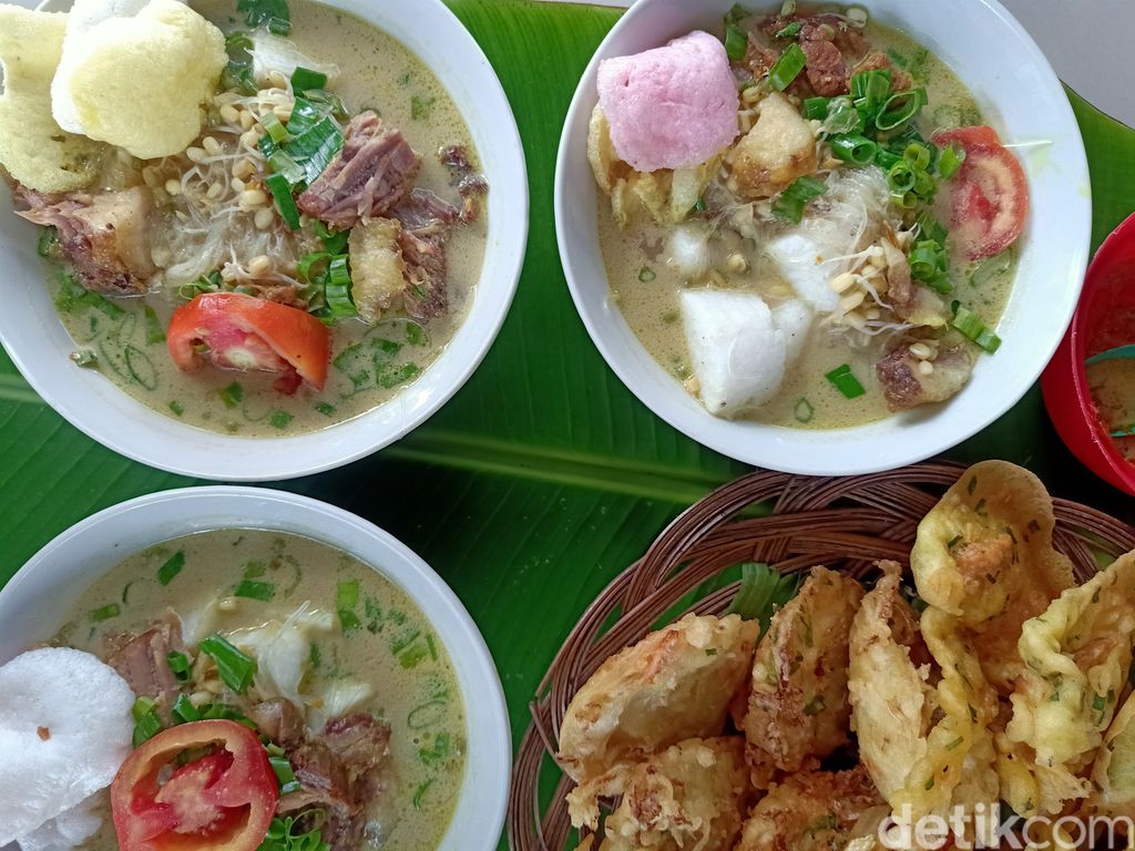 Soto mamo di tepi Sungai Serayu, Desa Prigi Kecamatan Sigaluh, Banjarnegara. Foto diunggah Minggu (28/5/2023).