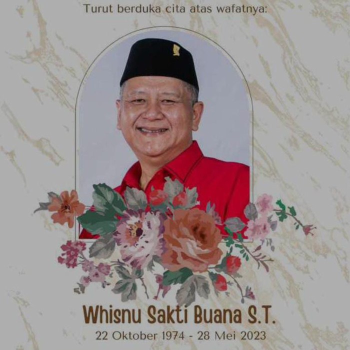 Whisnu Sakti Buana meninggal dunia
