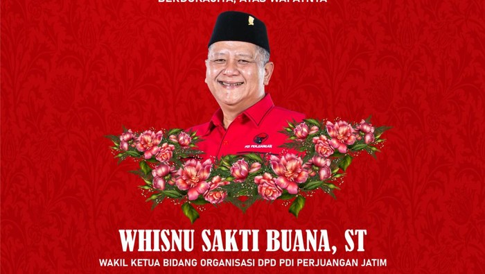 Whisnu Sakti Buana meninggal