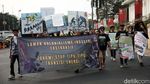 Aksi Hari Anti Tambang di Kementerian ESDM