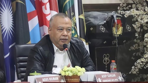 Sekretaris KPU NTB Asep Suhlan