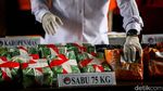Bareskrim Rilis Kasus Sabu-Ekstasi, Belasan Tersangka Dipamerkan