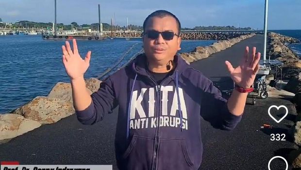 Denny Indrayana di Melbourne Australia