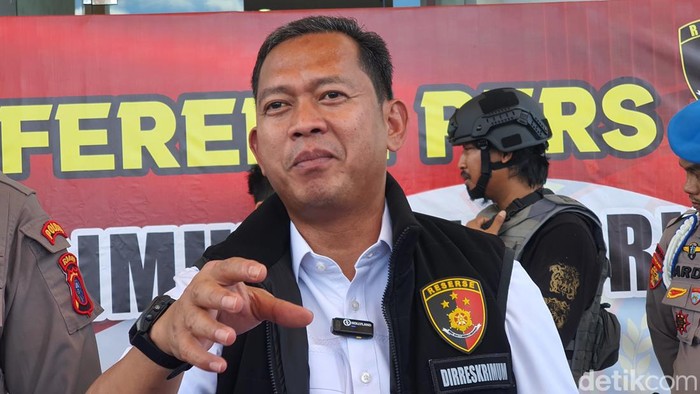Direktur Reskrimum Polda Riau Kombes Asep (Raja Adil Siregar/detikSumut))