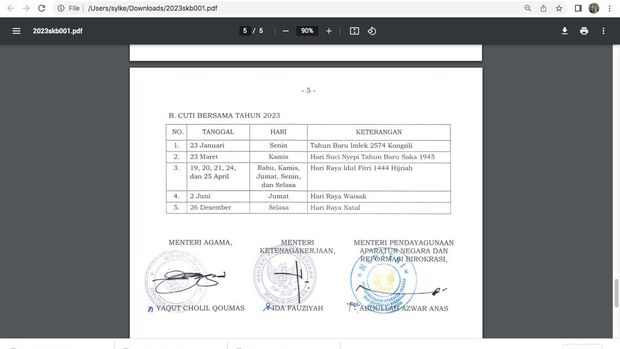 Dok. SKB 3 Menteri