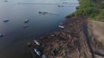 Foto Udara Kawasan Mangrove yang Rusak di Bengkulu