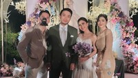 Pesta resepsi Jessica Mila dan Yakup Hasibuan dihadiri oleh keluarga dan sahabat dekat, salah satunya Furry Citra. Foto: dok. Instagram