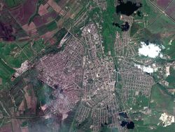 Foto Satelit Before After Ungkap Kota di Ukraina Luluh Lantak