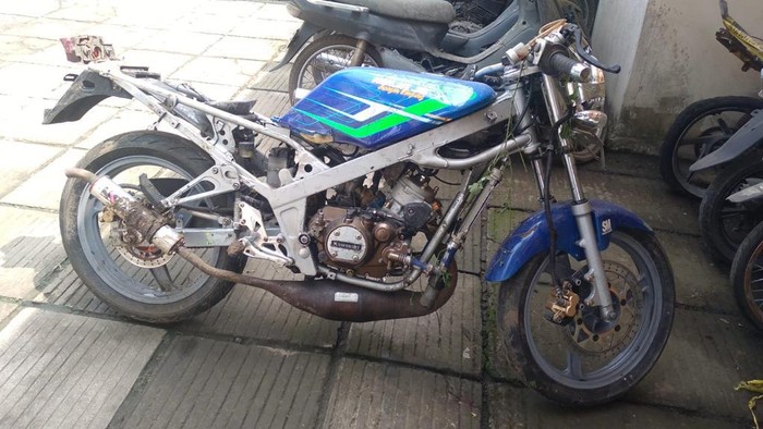 Kepergok Curi Motor dari Bengkel, Pria di Bogor Ditangkap Polisi (dok Polres Bogor)