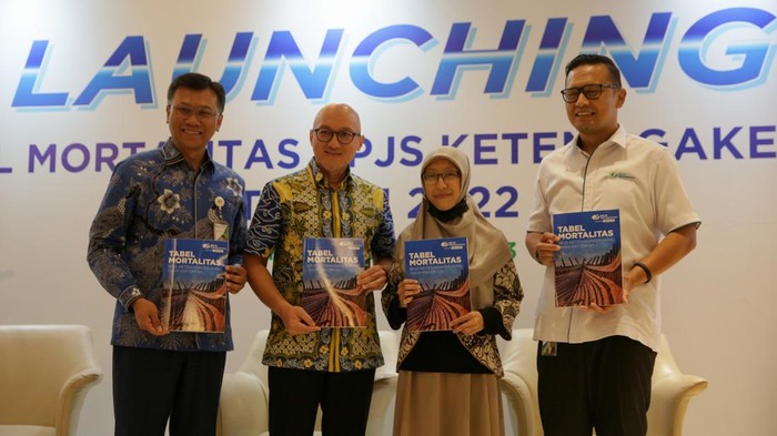Momen BPJS TK Rilis Tabel Mortalitas BPJS Ketenagakerjaan yang bekerjasama dengan Institut Teknologi Bandung (ITB) secara resmi merilis Tabel Mortalitas tahun 2022