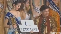 Sebelumnya sosok Nong Poy viral setelah dirinya dilamar oleh seorang crazy rich Thailand bernama Oak Phakwa Hongyok pada Februari 2023 lalu. (Foto: dok. Miss International Queen)