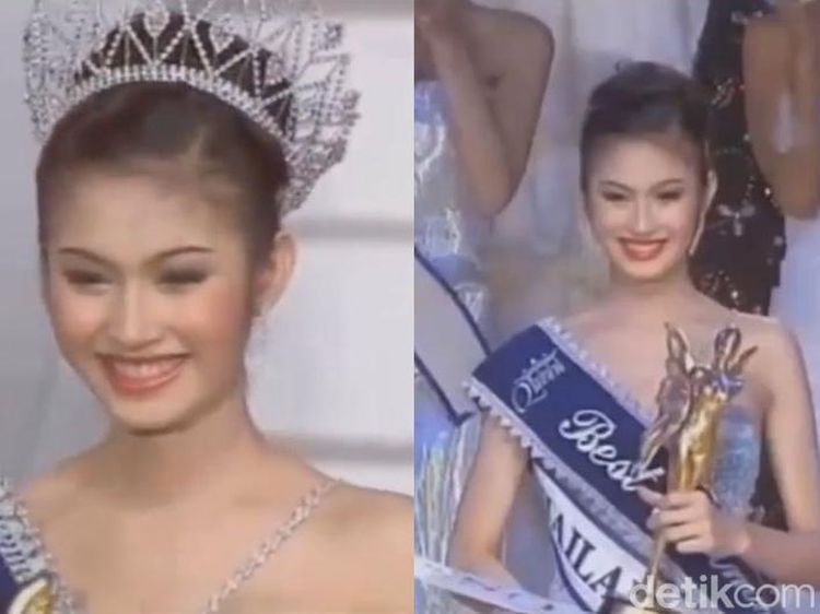 10 Potret Nong Poy Ikut Kontes Waria Miss International Queen 2004