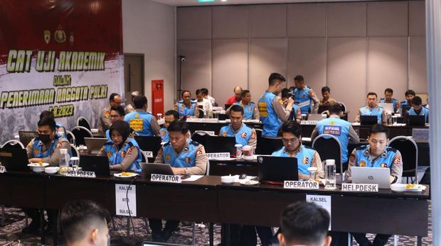 Polri bentuk Posko Monitoring CAT dan tes akademik peserta rekrutmen Polri.