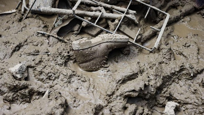 Banjir di Emilia Romagna, mengakibatkan rumah di kawasan tersebut tampak rusak. Begini penampakannya.
