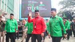 Momen Puan dan Pengurus PDIP Datangi Kantor PPP