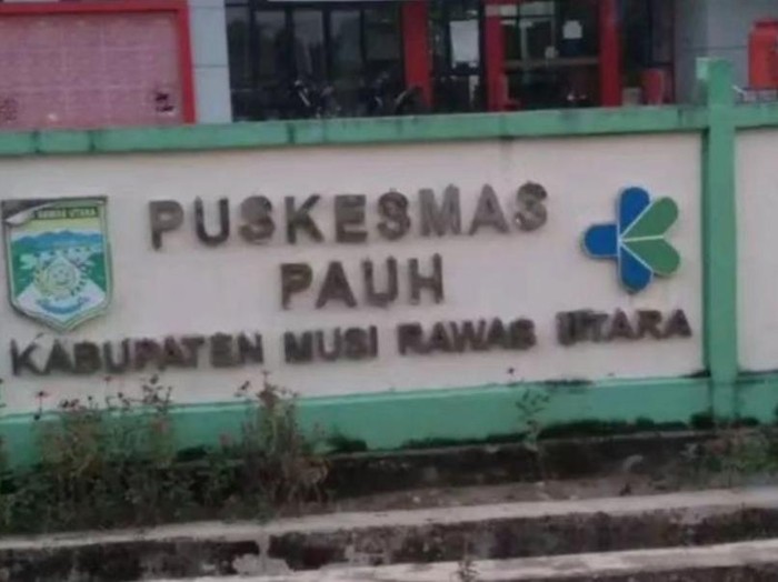 Puskesmas Pauh, Musi Rawas Utara, Sumsel. (Foto: Istimewa)