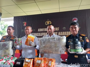 Bareskrim Bongkar 7 Kasus Narkoba: 75 Kg Sabu Diamankan, 16 Pelaku Ditangkap