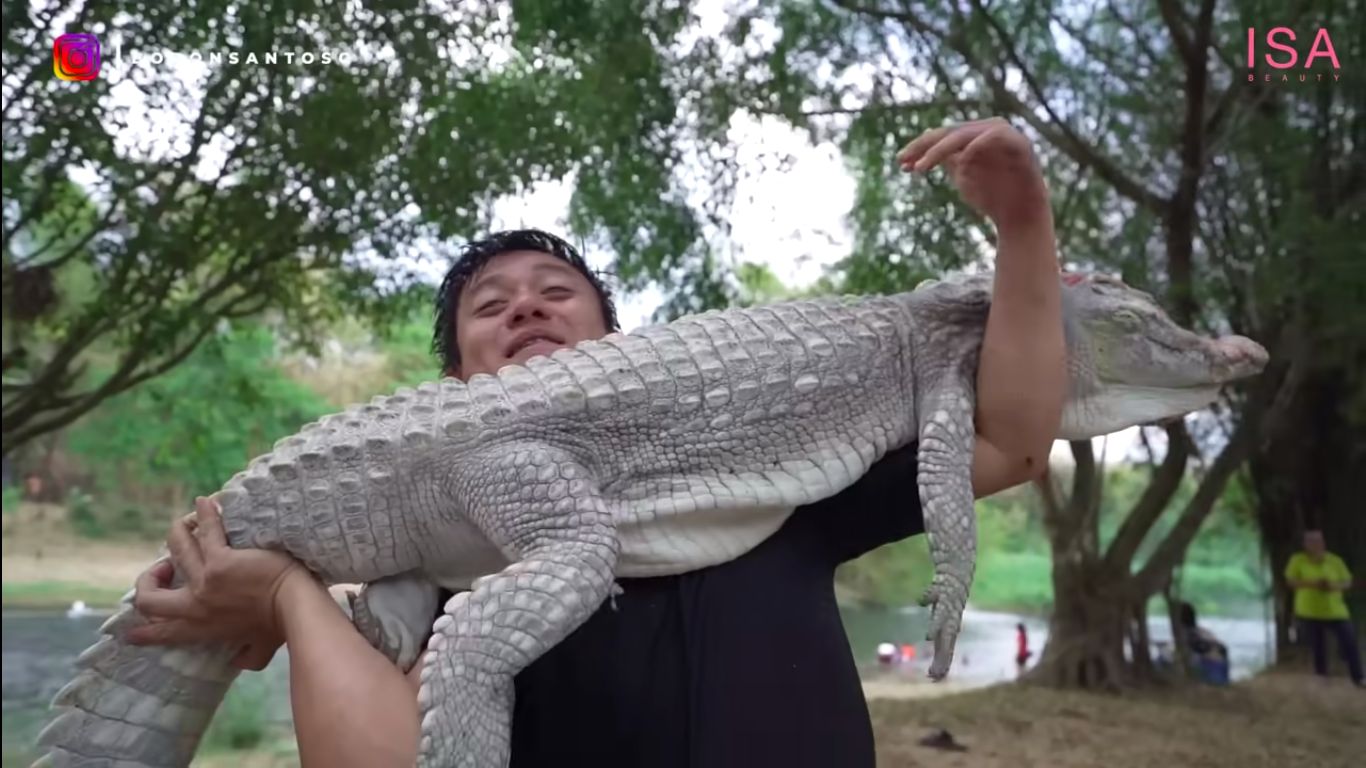 Seblak buaya putih