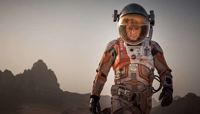 The Martian Cuplikan adegan Matt Damon di The Martian.