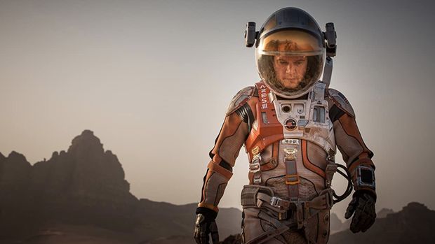The Martian Cuplikan adegan Matt Damon di The Martian.