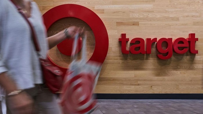A shopper at a Target store in the Queens borough of New York, US, on Saturday, May 13, 2023. Target Corp. is scheduled to release earnings figures on May 17. Photographer: Bing Guan/Bloomberg via Getty Images