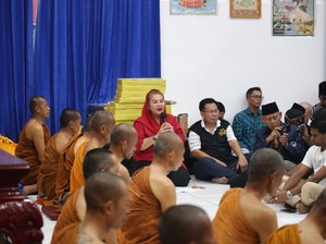 Sambut 32 Biksu Thudong, Walkot Banggakan Toleransi di Kota Semarang