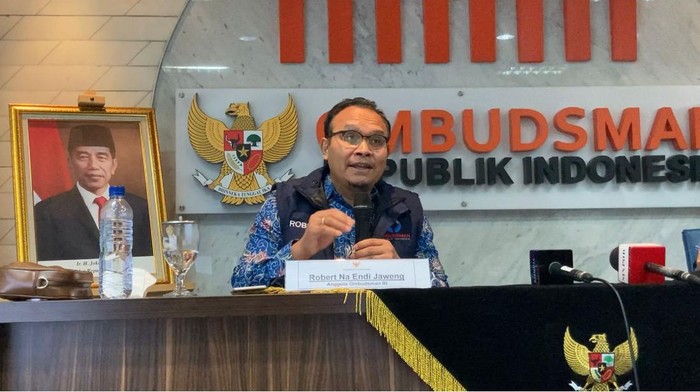 Anggota Ombudsman, Robert Na Endi Jaweng. (Mulia/detikcom)