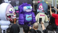 Ghostival 2023 memadukan tampilan visual dan teknologi hantu-hantu yang tidak menyeramkan.  