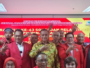 Depinas SOKSI Pastikan Solid Dukung Golkar di Pemilu 2024