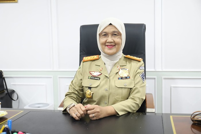 Direktur Bina K3 Hery Sutanto, Dirjen Binwasnaker dan K3 Haiyani Rumondang