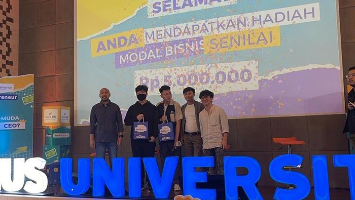 dPreneur di BINUS University Alam Sutera