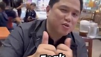 Di Filipina, Erick Thohir punya restoran favorit nih! Namanya Maxs Restaurant dengan menu andalan ayam goreng.  Foto: Instagram erickthohir