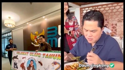 Erick Thohir Ulang Tahun, Intip Perayaan dan Momen Kulinernya