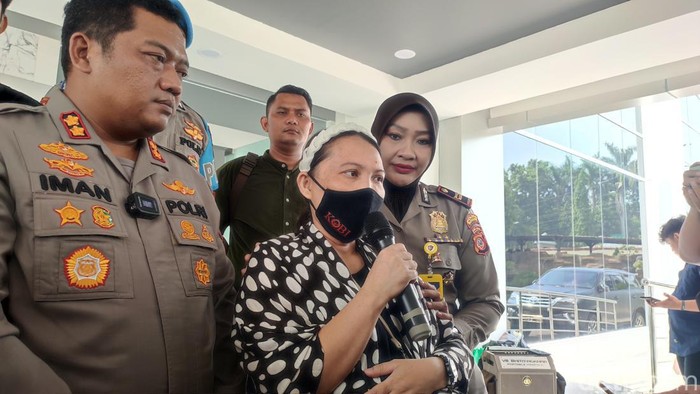 Ibu bocah 3 tahun yang diculik pacarnya (Rizky Adha Mahendra/detikcom)