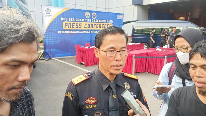 Kepala KPU Bea dan Cukai Tipe C Soekarno Hatta (Soetta) Gatot Sugeng Wibowo (Adrial-detikcom)