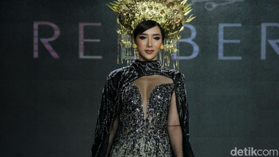 10 Gaya Ratu hingga Finalis Kontes Kecantikan Pakai Kebaya Pengantin Modern