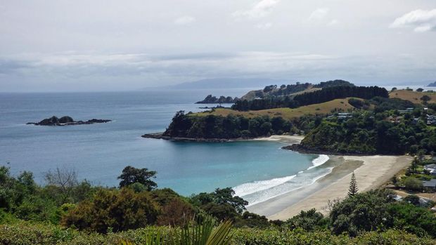 Little Palm Beach, Waiheke, Selandia Baru. (Pixabay)