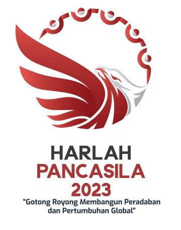 Logo Hari Lahir Pancasila 2023