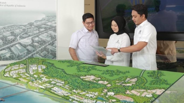 Maket Kawasan Industri Terpadu (KIT) Batang.