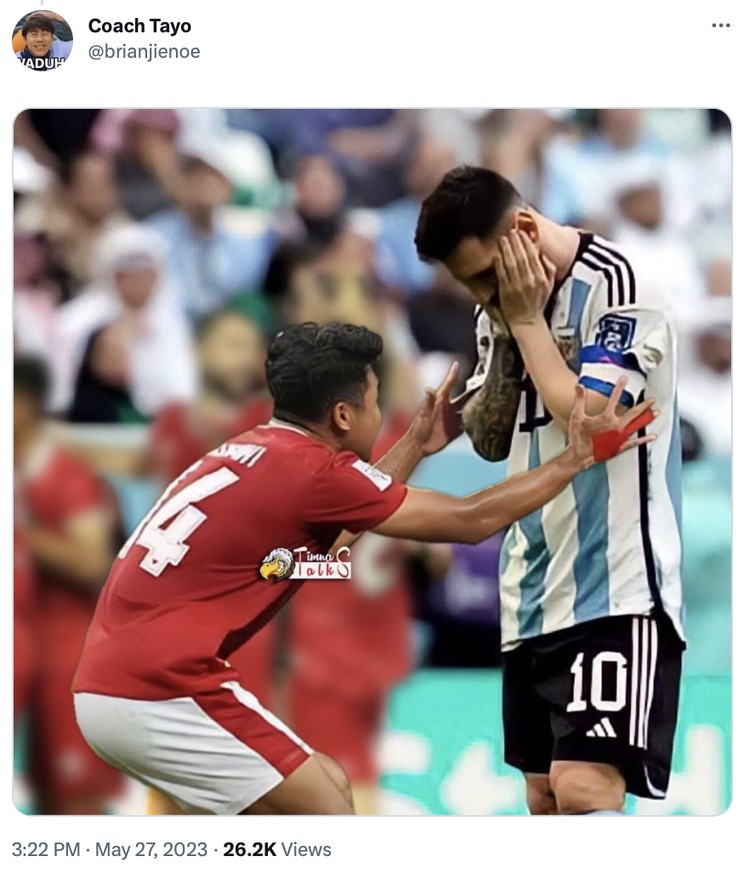 Meme Meme Indonesia vs Argentina