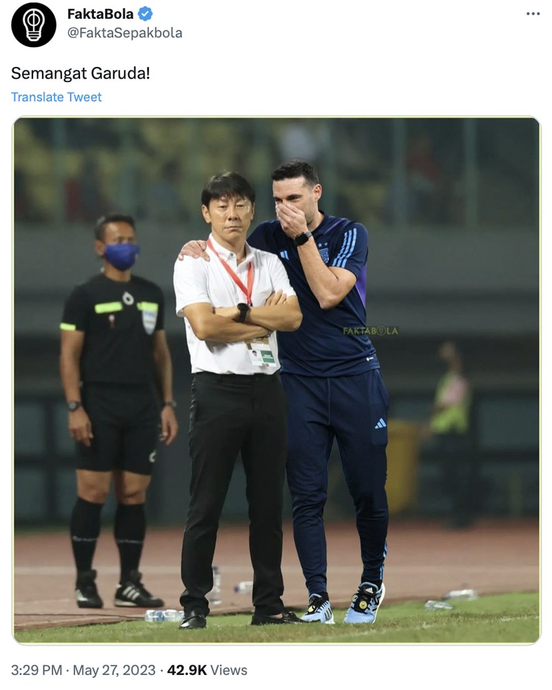 Meme Indonesia vs Argentina