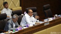 Rapat kerja membahas RAPBN TA 2024 dan RKP Tahun 2024.