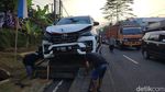 Penampakan Mobil Wabup Pangandaran yang Terlibat Tabrakan Beruntun